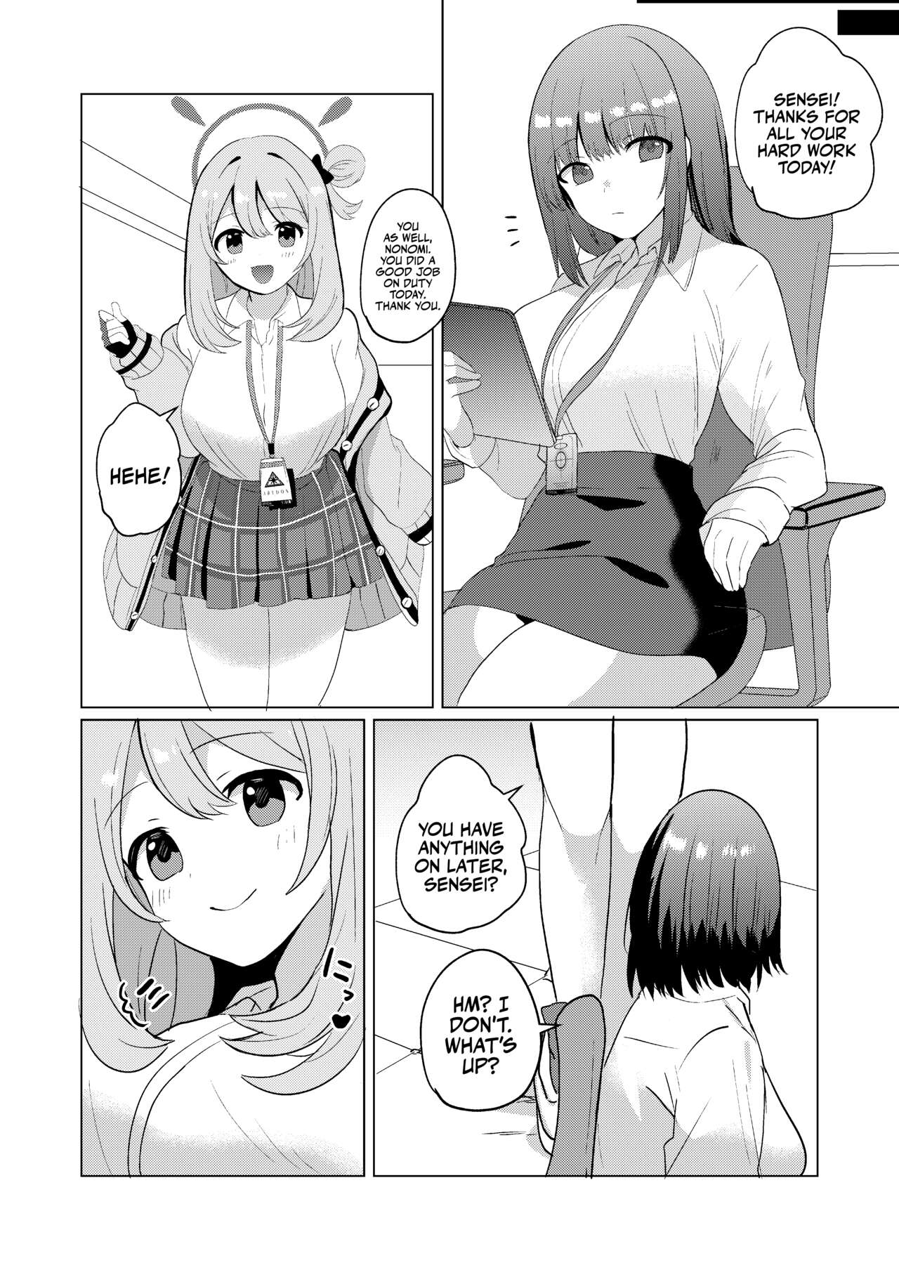 Futanari Nonomi x Futanari Onna Sensei page 3 full