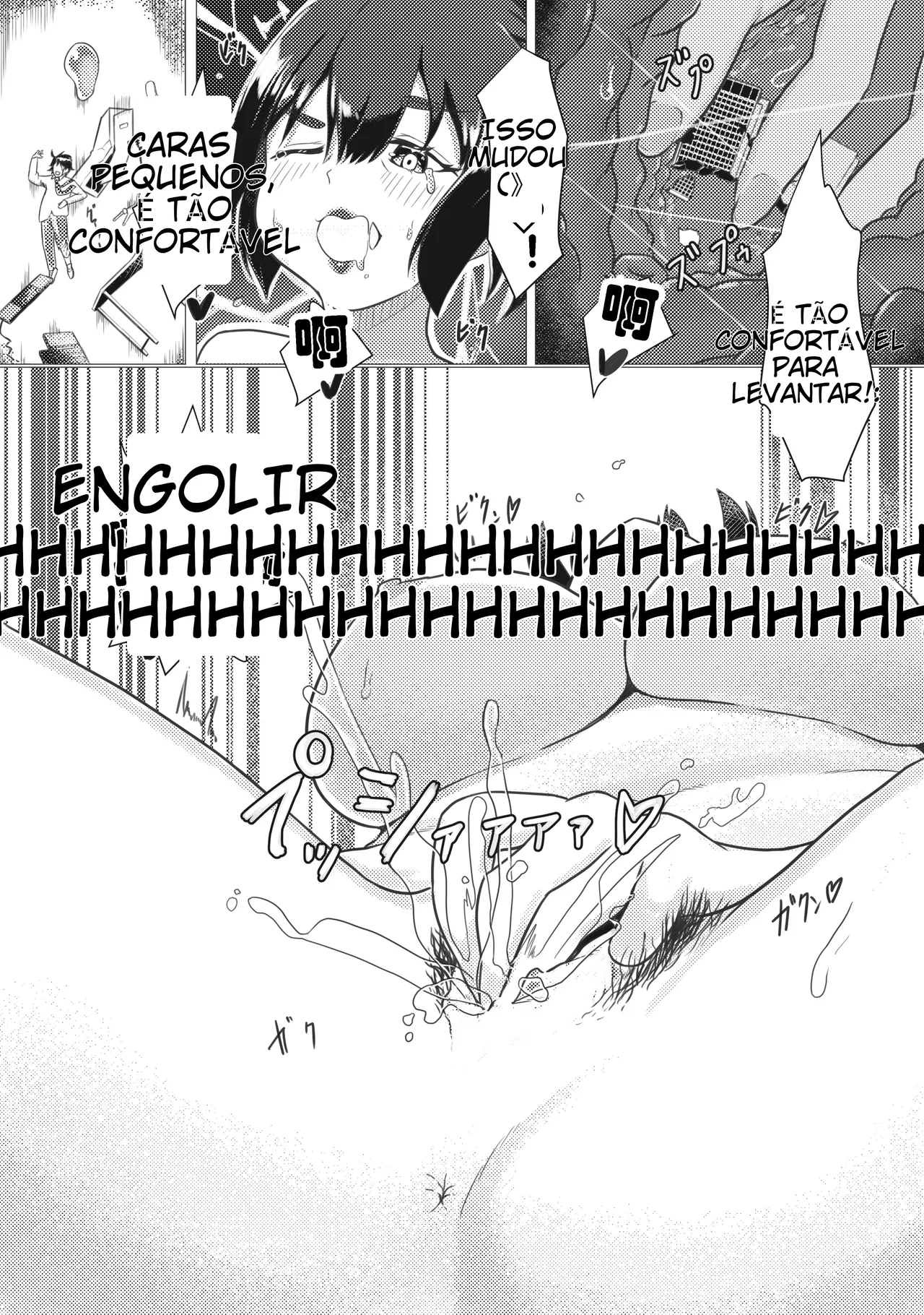 Tuxedo Cat  Dekkai Oba-san no Ecchi na Manga  Portugues page 9 full