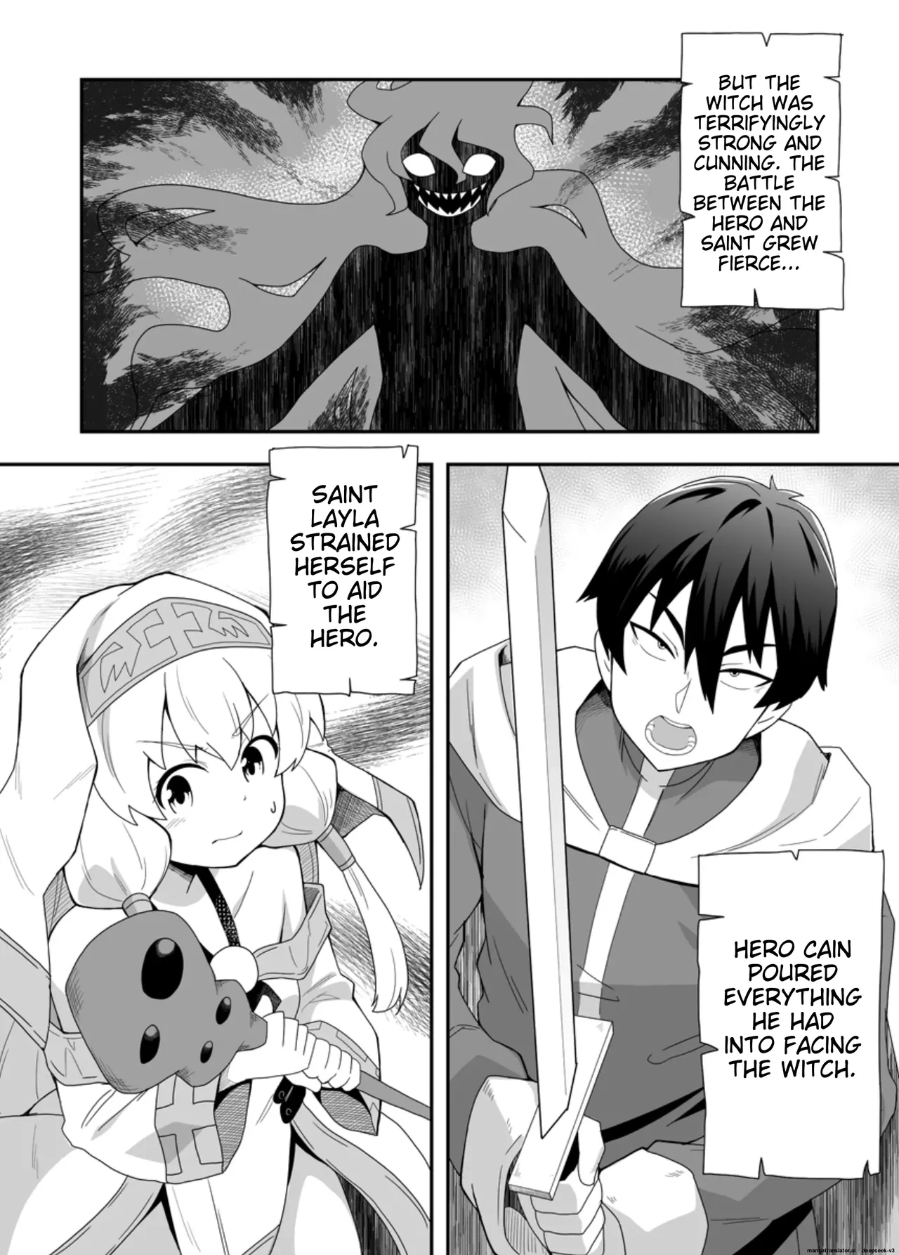 The Saint's Secret Month 1 page 5 full