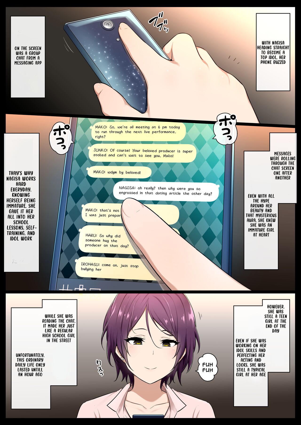 Kimo Kasu vs Cool-kei Idol Zenpen page 4 full