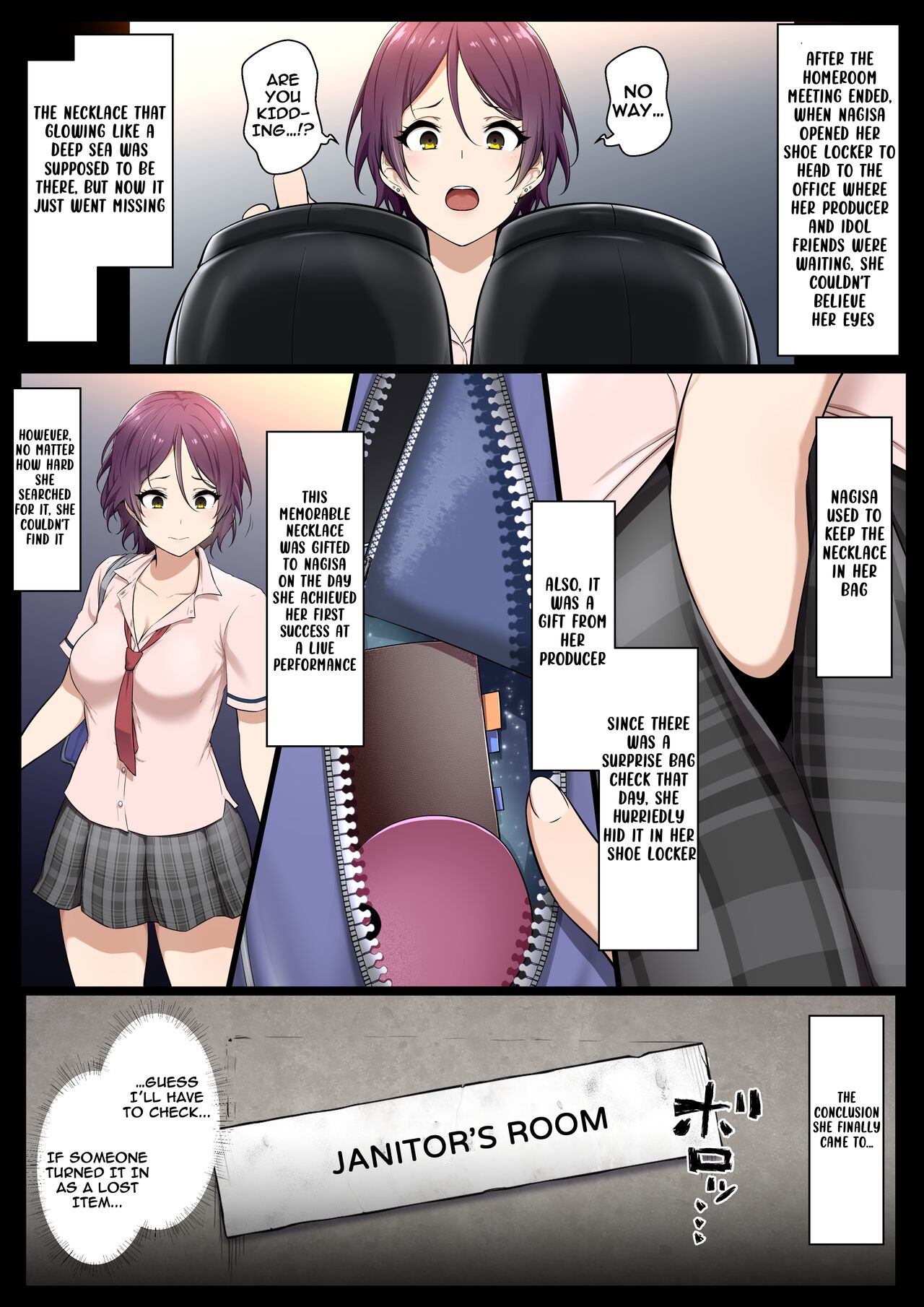 Kimo Kasu vs Cool-kei Idol Zenpen page 8 full