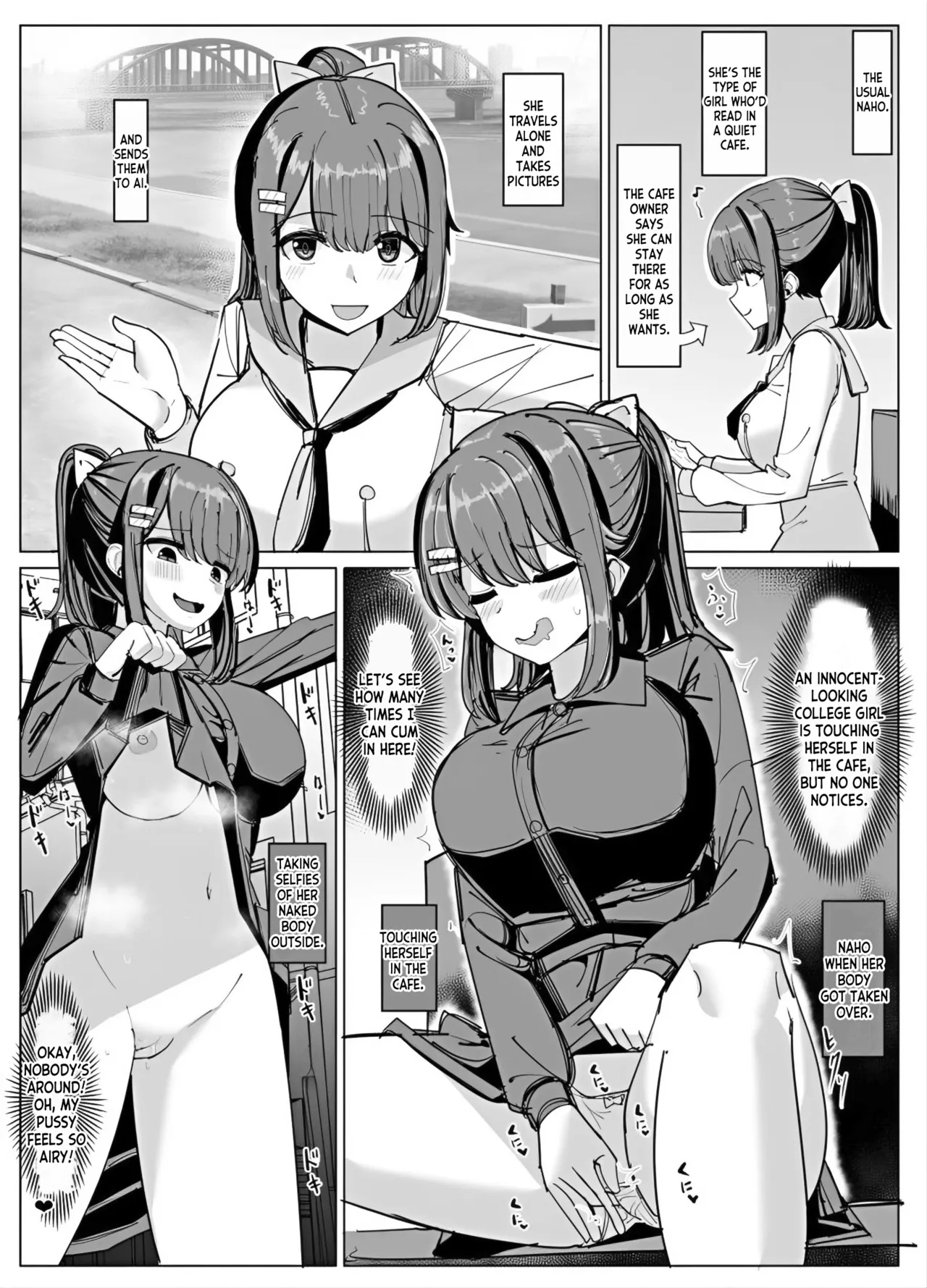 College Girls Taken Over by the Old Man page 1 full