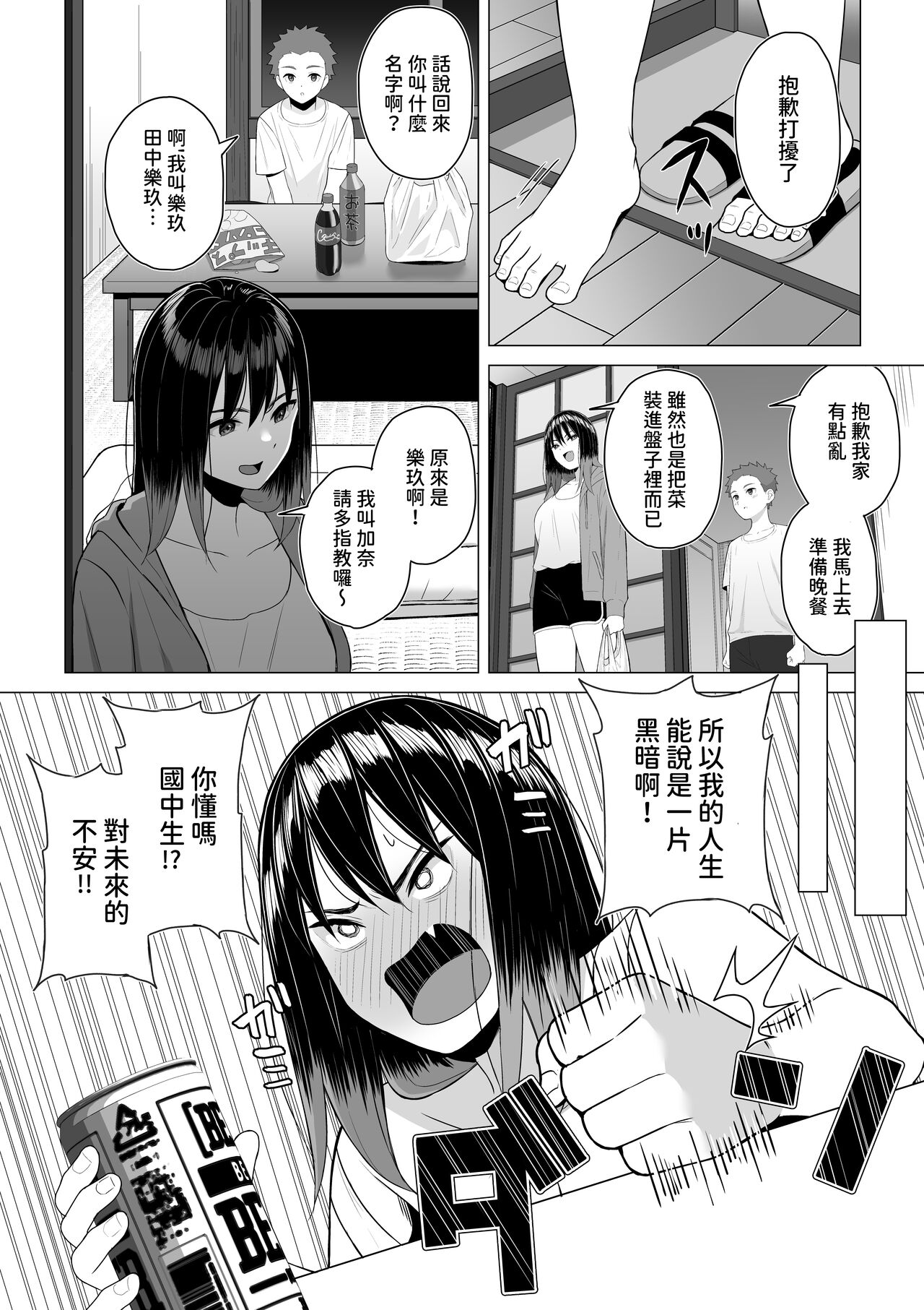 酔っ払いねーちゃんの人生が好転する行動変容  中文翻譯 page 6 full