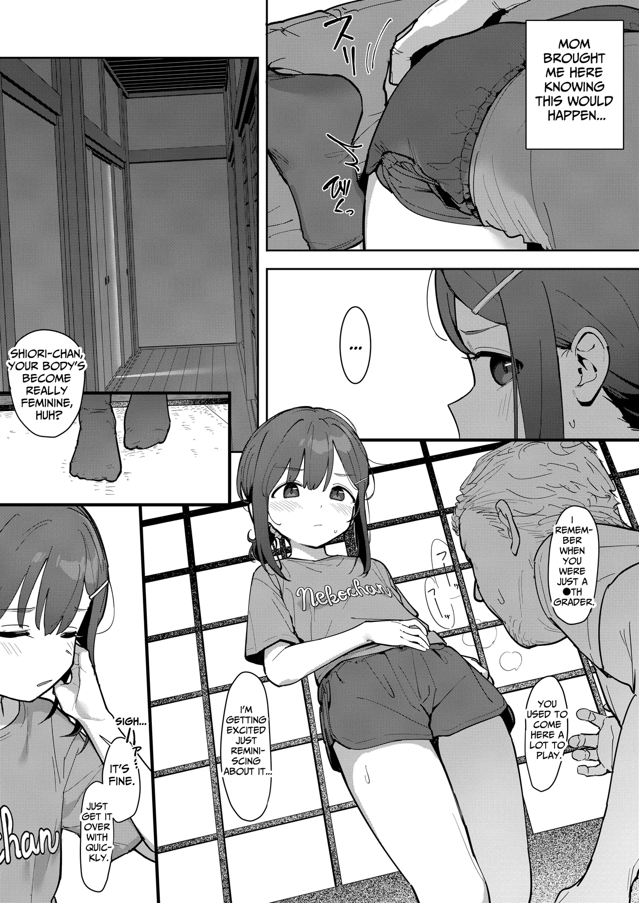 JC Shiori-chan, Kuzu Oji ni Kawareru | Shiori Is Bought By Her Sleazeball Uncle page 4 full