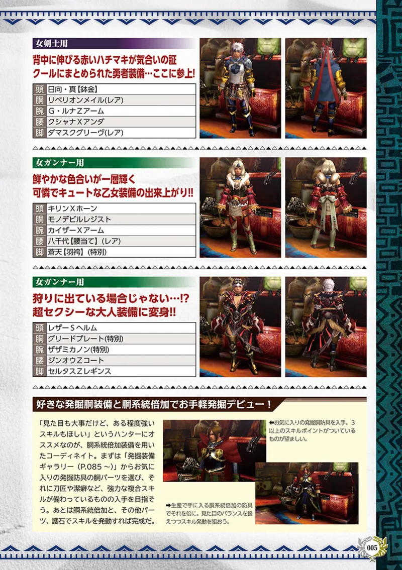 モンスターハンター4G 発掘装備探求ガイド page 6 full