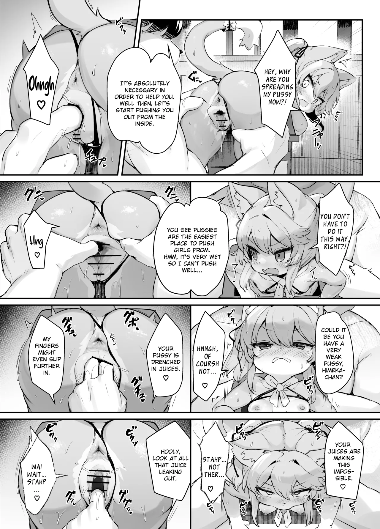 Mesugaki Kemo Loli Himeka-chan ga Lolicon Oji-san nanka ni Makeru Wake ga Nai!! 2 | There's no way Himeka-chan, the Kemololi Mesugaki, will ever lose to some Lolicon Old Men!! 2 page 5 full