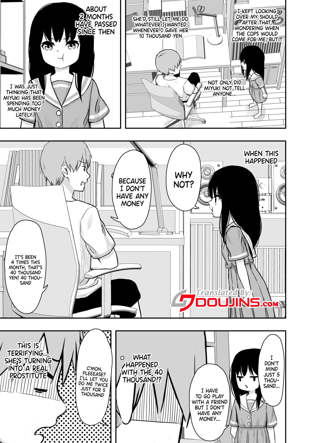 Otonari-san no Ko ni Ichiman Yen Agetara Iroiro Yarasetekureta 2 page 2 full