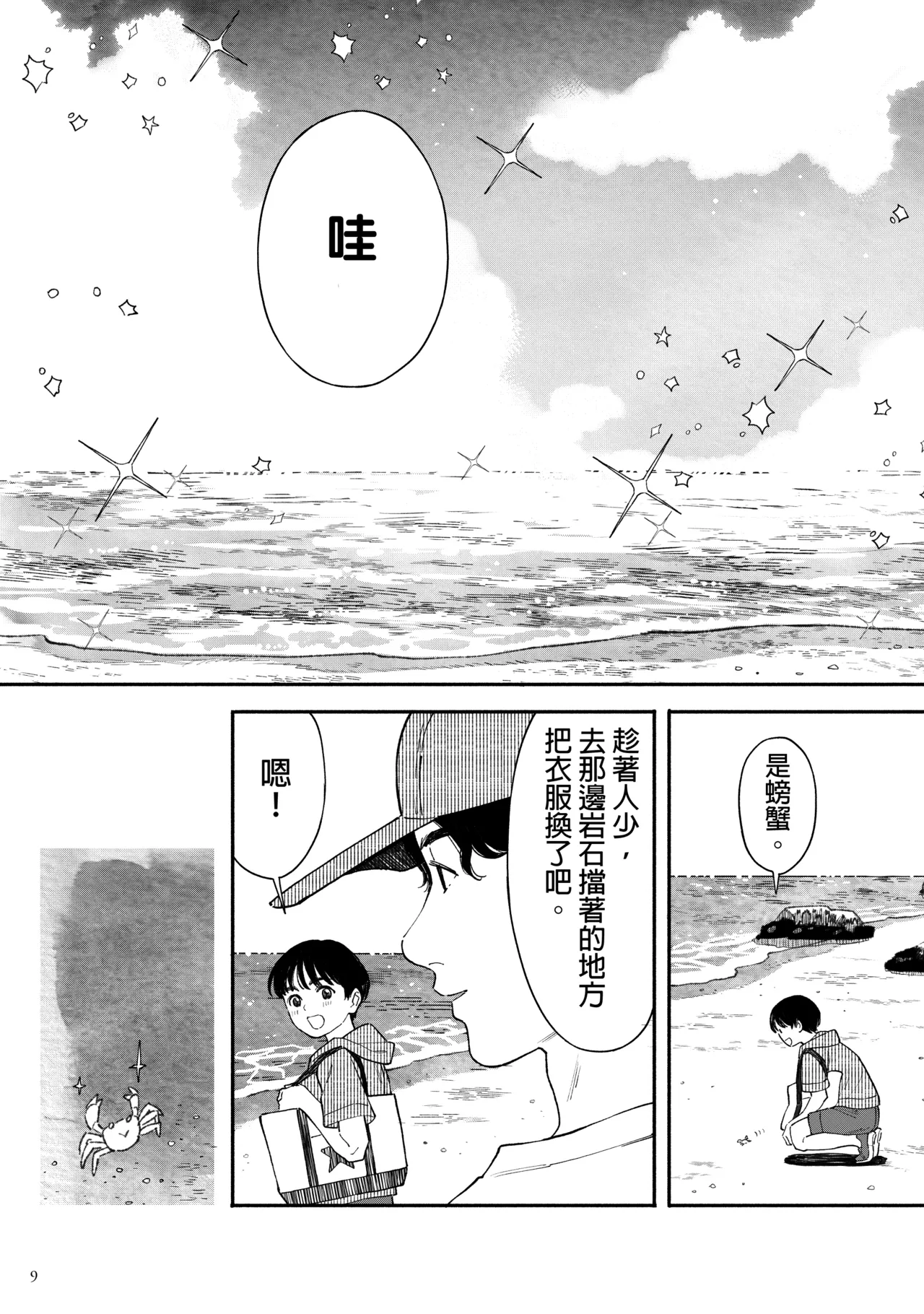 Umi ni Ikou. | 去海邊吧 。 page 9 full