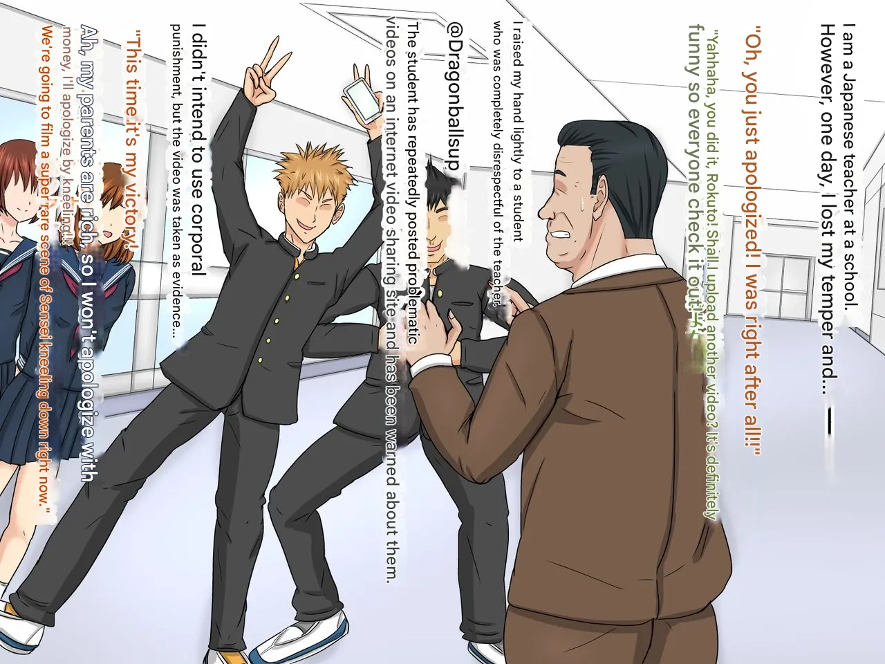 Mesuiki Refle Otokonoko Senmonten ni Ita Seitokaichou-kun o Shimei Shite Koubi Shita Hanashi page 1 full