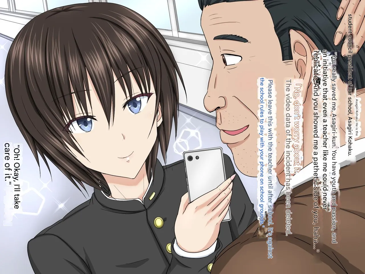 Mesuiki Refle Otokonoko Senmonten ni Ita Seitokaichou-kun o Shimei Shite Koubi Shita Hanashi page 3 full