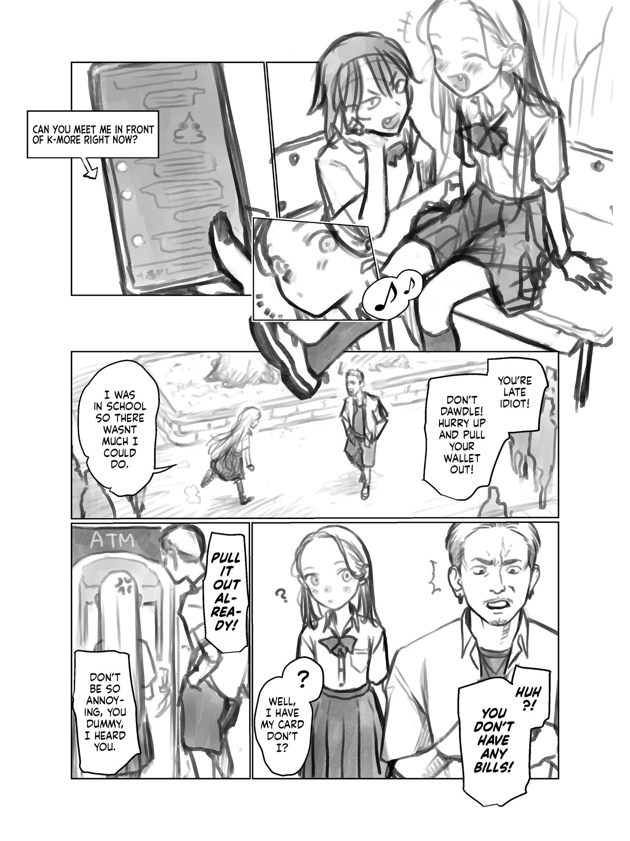 The Aspiring Actor Pachikasu-kun  vs Sasha-chan. page 1 full