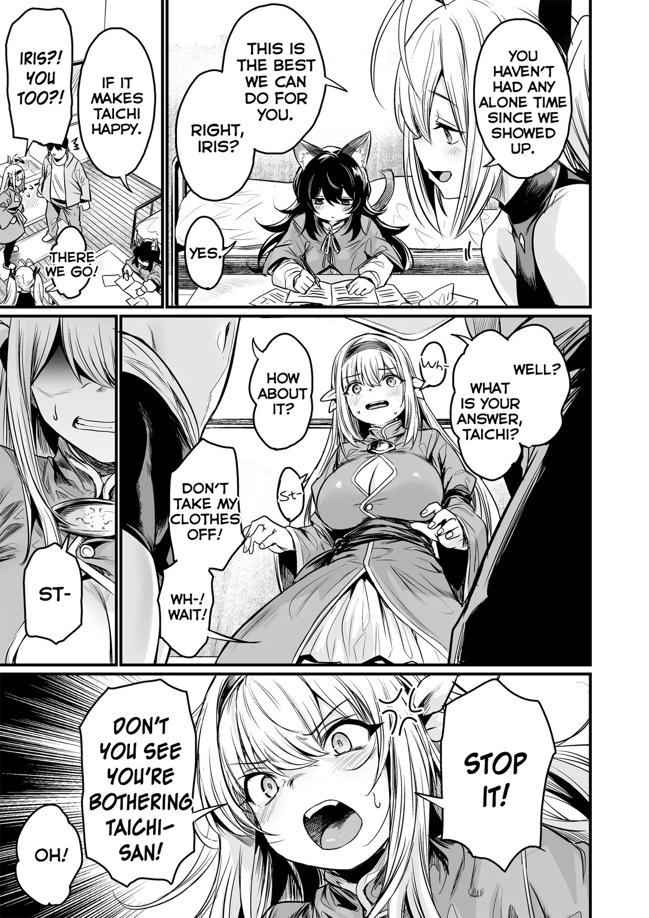 Isekai kara Kimashita. | They Came From a Different World page 9 full