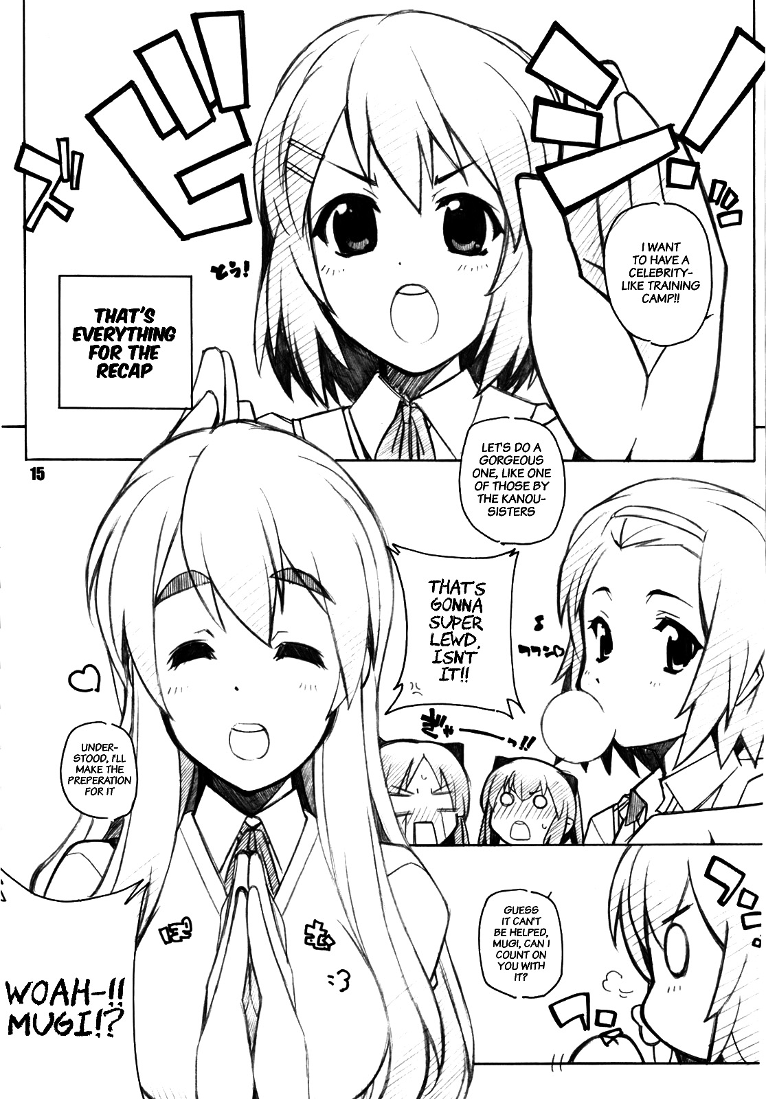 Mata K-ON  pg. 15-28 page 1 full