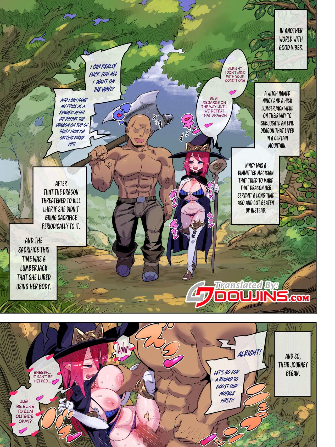 Majo Ninshii no Keiyaku Uta reshi Jaryuu to Hatasa reshi Yakusoku page 2 full