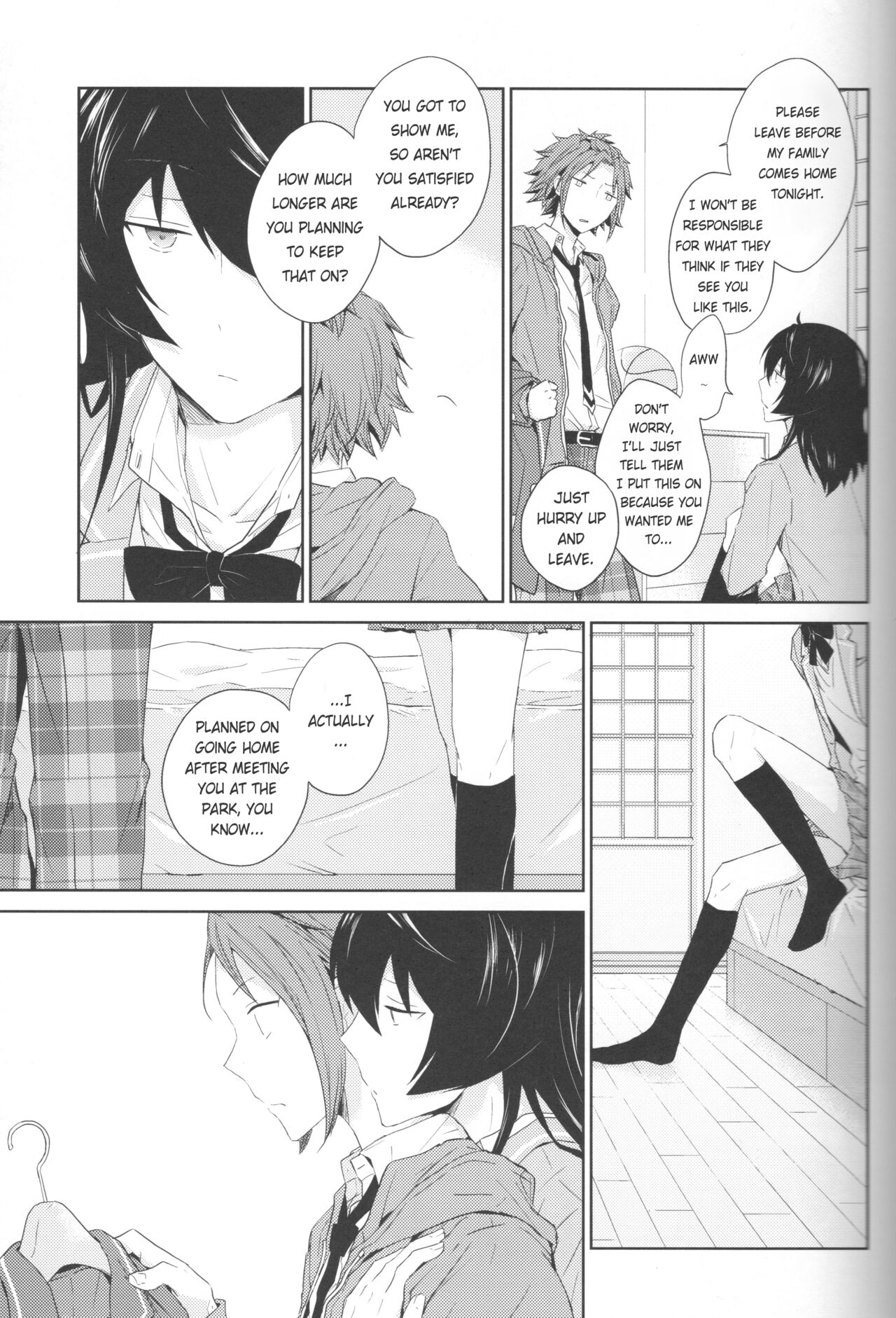 My Childhood Friend, Cross-Dressing page 10 full