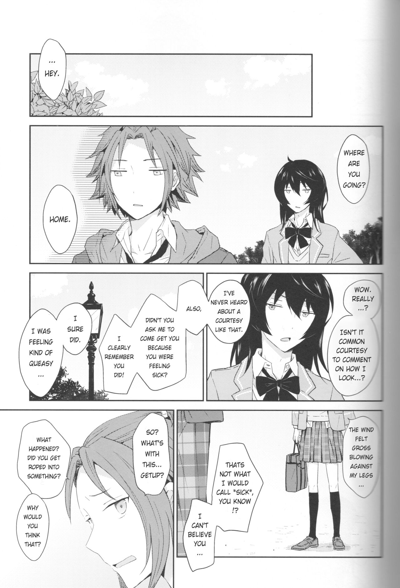 My Childhood Friend, Cross-Dressing page 6 full