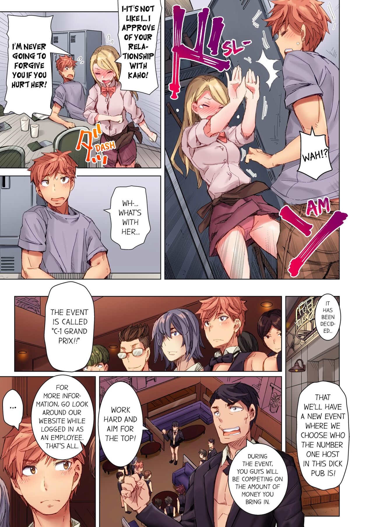 [Kira Hiroyoshi] Cin Pub! ~Anoko o Ikaseru no ga Ore no Oshigoto~ | The Dick Pub Vol. 1-10 [English] [Decensored] [Ongoing] Hentai - Raw  176