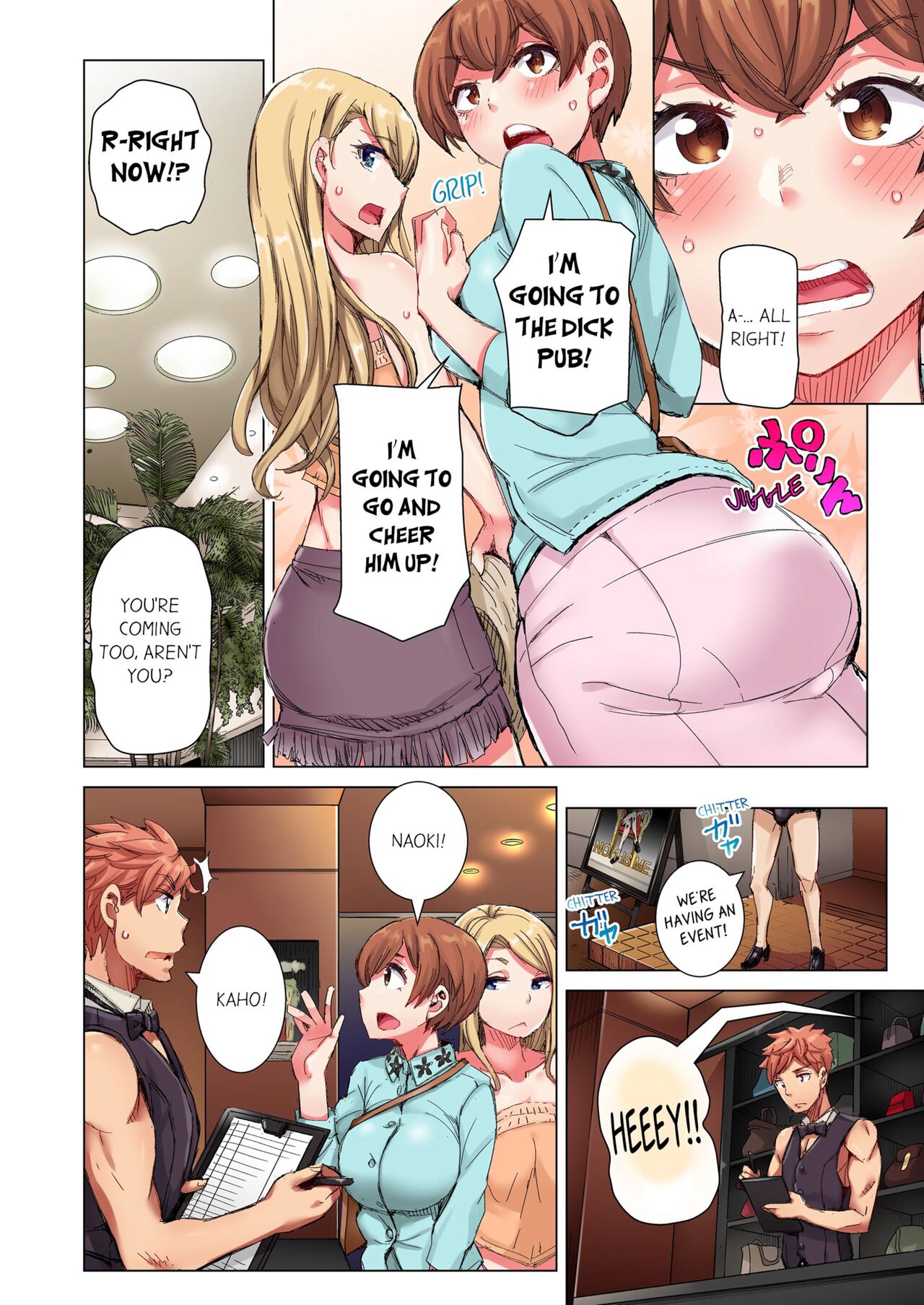 [Kira Hiroyoshi] Cin Pub! ~Anoko o Ikaseru no ga Ore no Oshigoto~ | The Dick Pub Vol. 1-10 [English] [Decensored] [Ongoing] Hentai - Raw  207