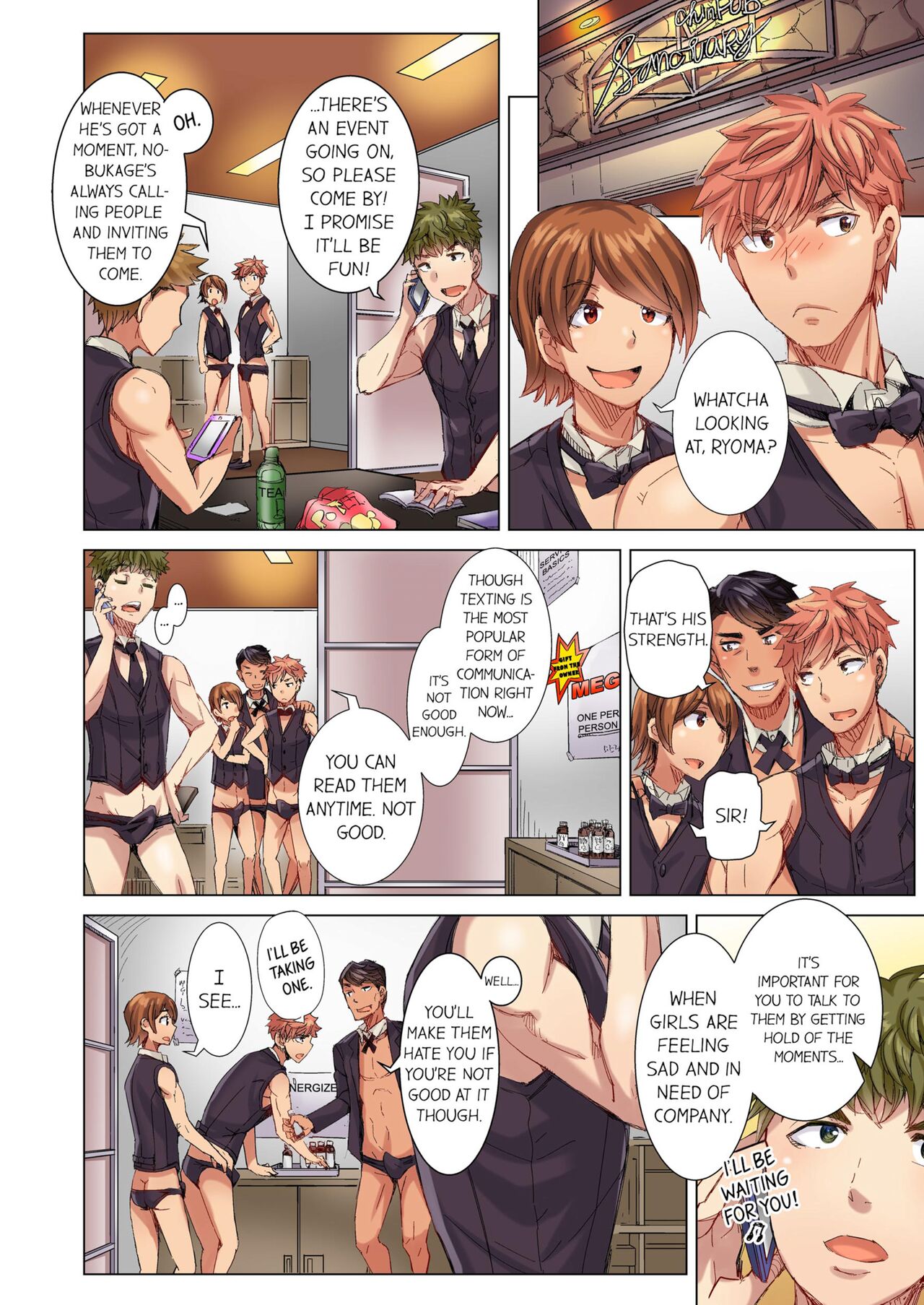 [Kira Hiroyoshi] Cin Pub! ~Anoko o Ikaseru no ga Ore no Oshigoto~ | The Dick Pub Vol. 1-10 [English] [Decensored] [Ongoing] Hentai - Raw  298