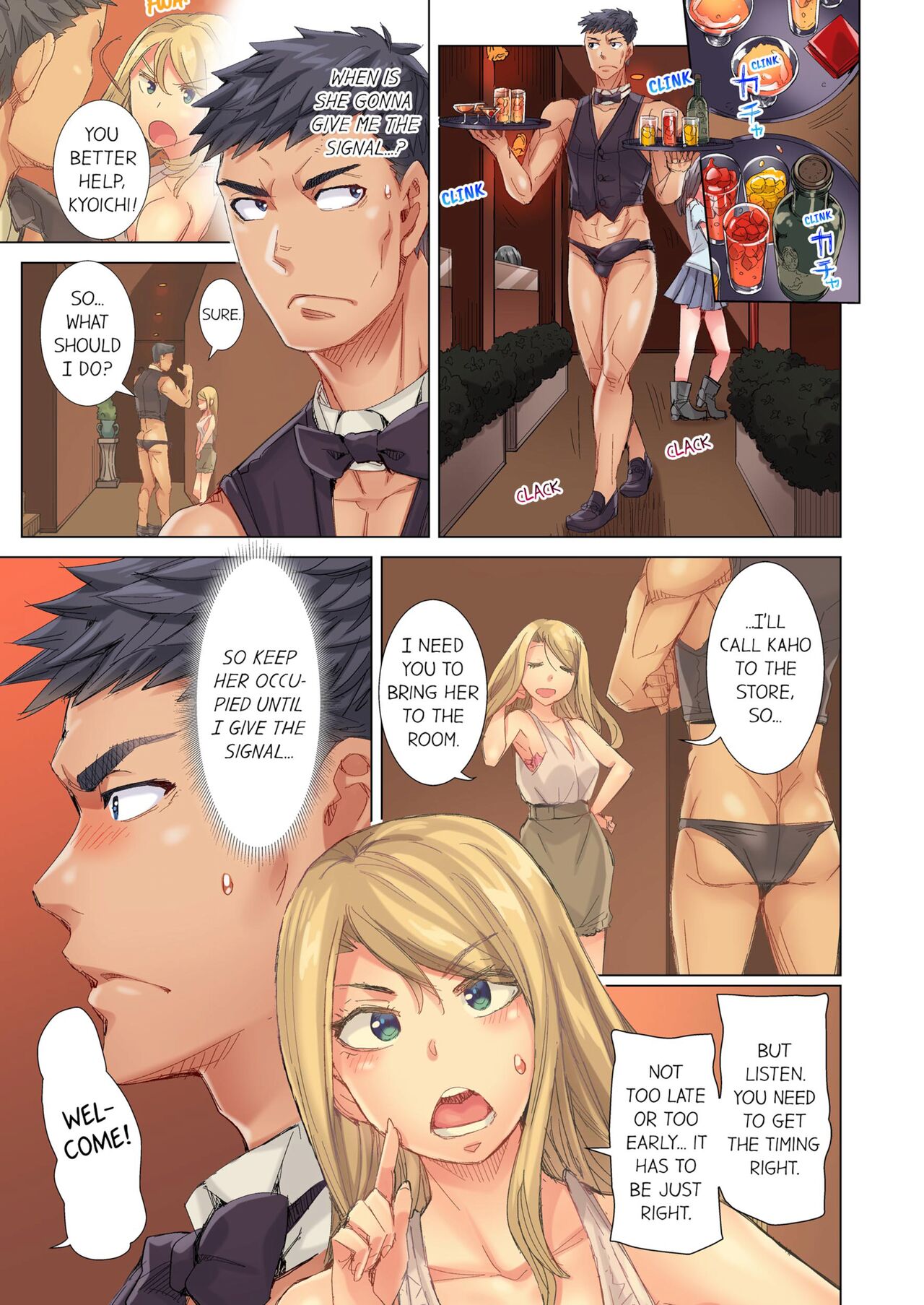 [Kira Hiroyoshi] Cin Pub! ~Anoko o Ikaseru no ga Ore no Oshigoto~ | The Dick Pub Vol. 1-10 [English] [Decensored] [Ongoing] Hentai - Raw  643