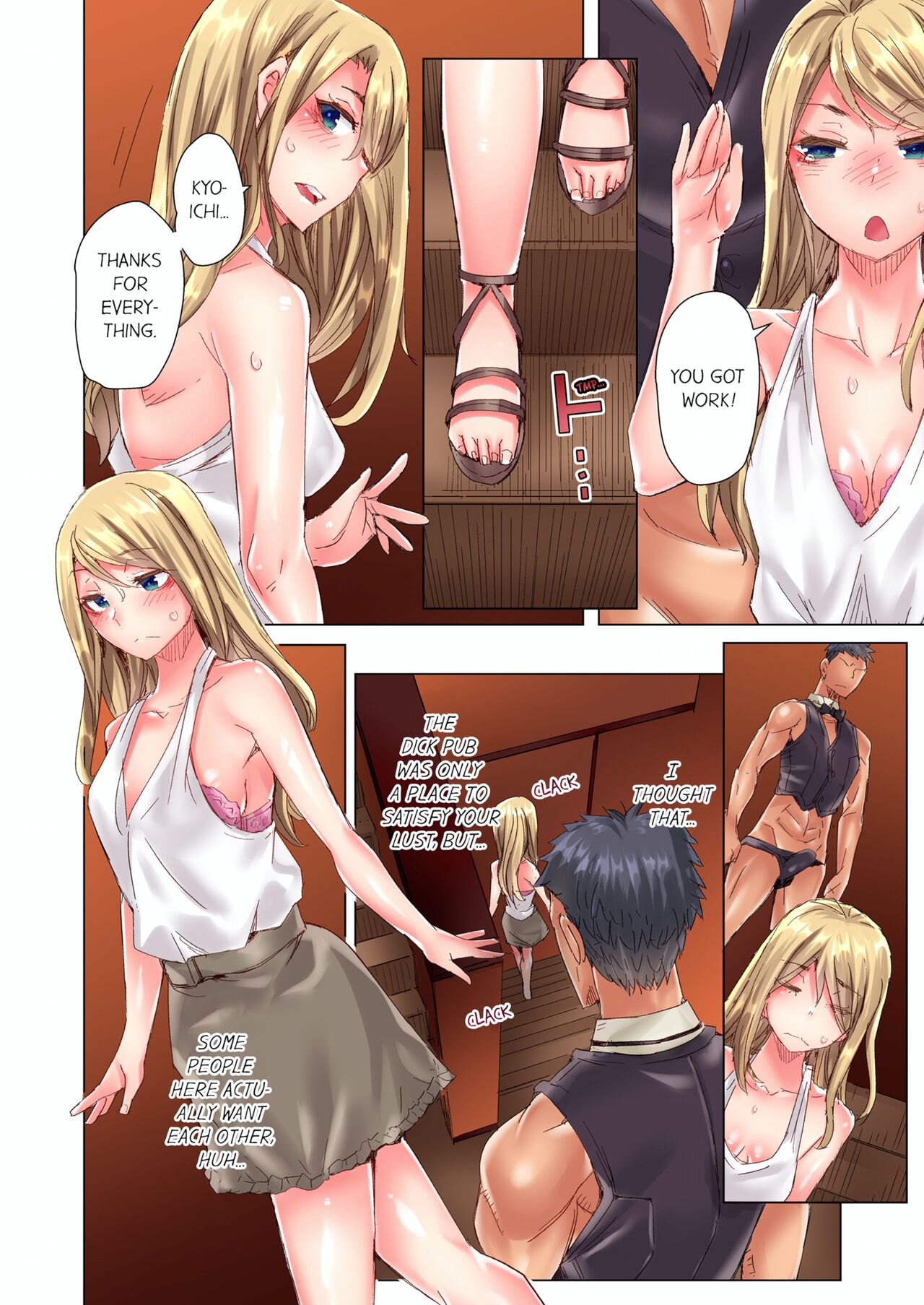 [Kira Hiroyoshi] Cin Pub! ~Anoko o Ikaseru no ga Ore no Oshigoto~ | The Dick Pub Vol. 1-10 [English] [Decensored] [Ongoing] Hentai - Raw  689