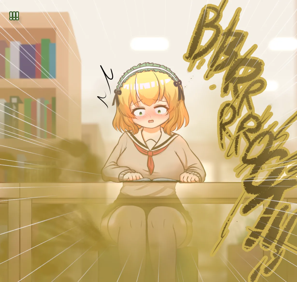 Library Silent goes wrong page 8 full