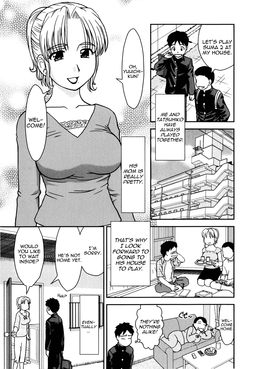 Tomodachi no Okaa-san | My Friend's Mom page 1 full