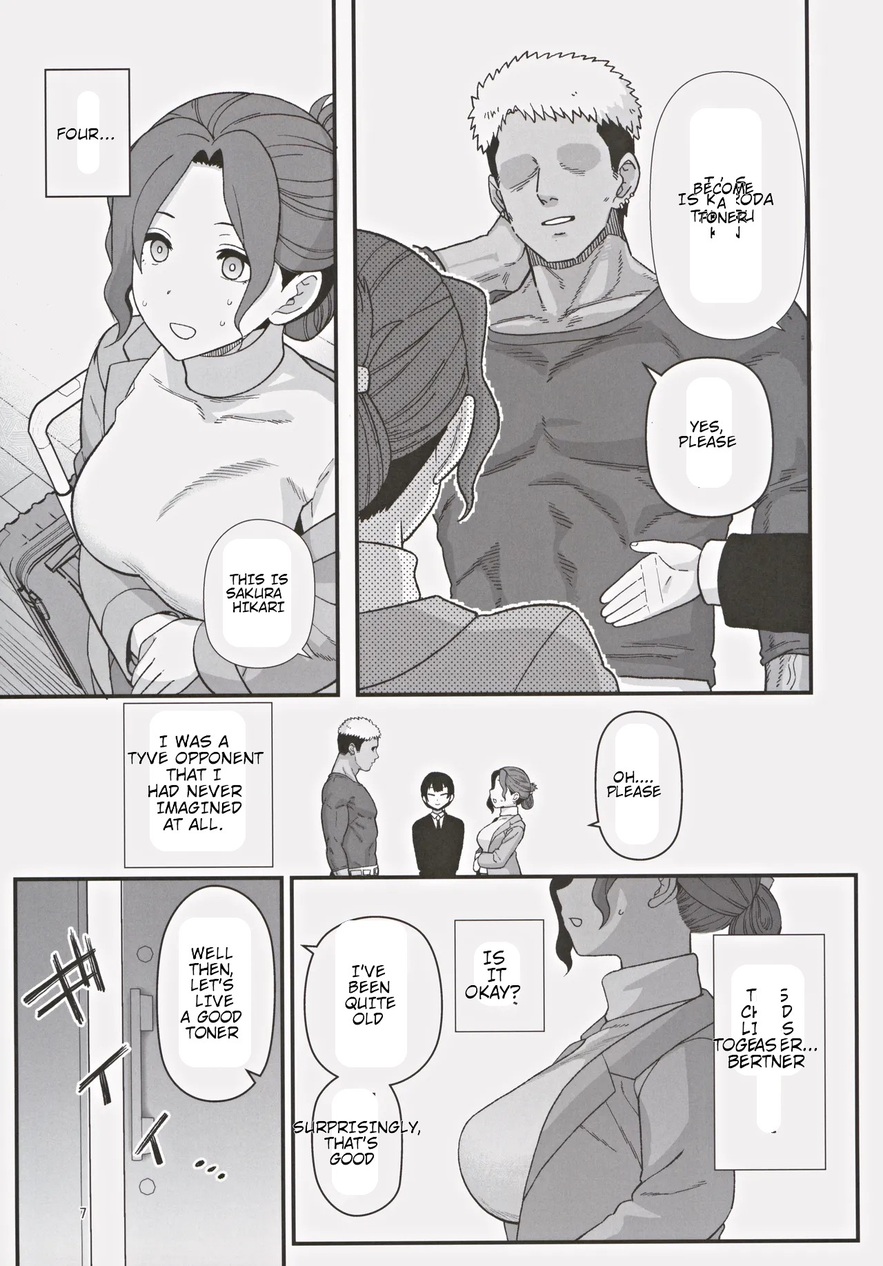 Shoushika Taisaku Partnership ni Erabarete Shimatta Haha to Osu page 8 full