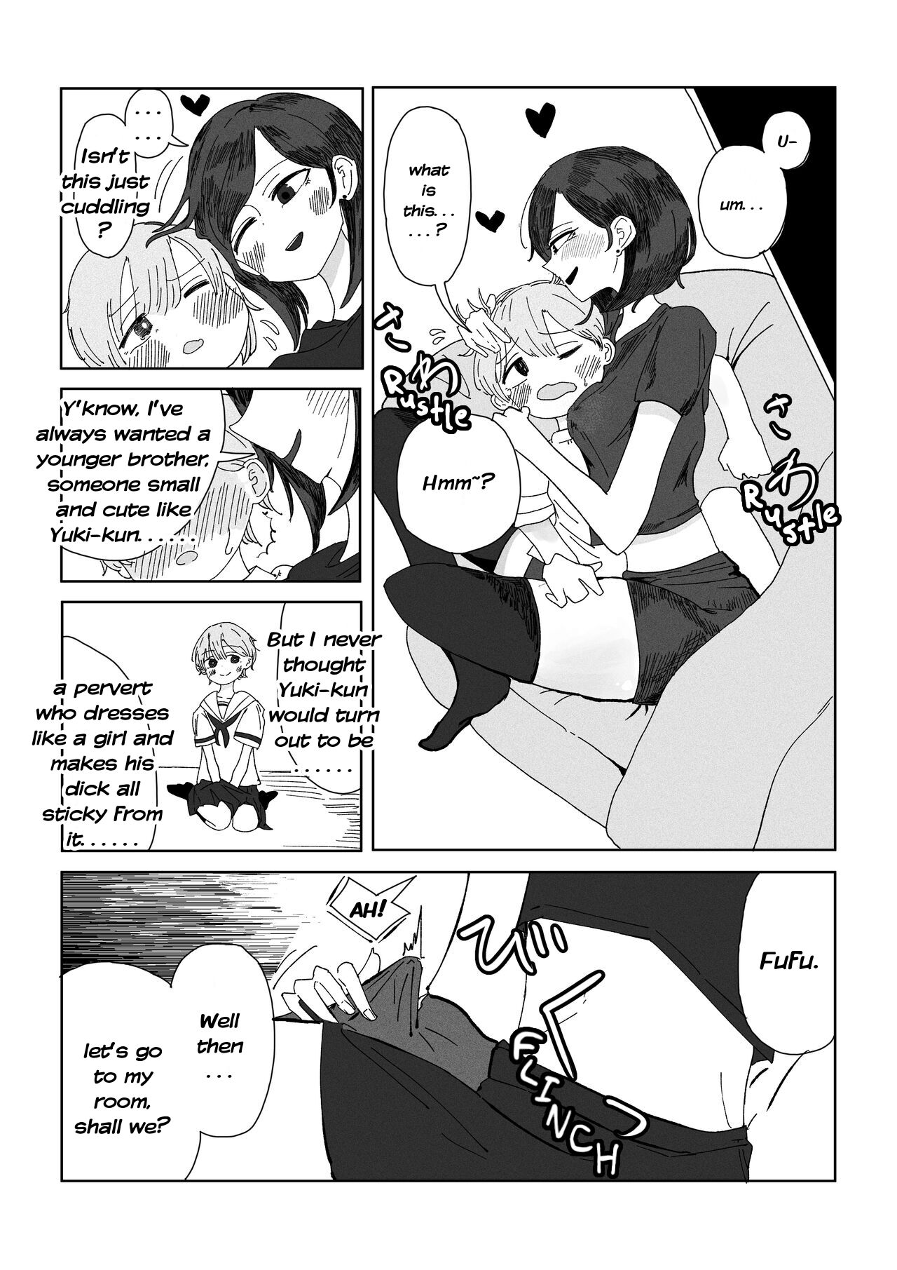 My sister’s friend found out that I was cross-dressing. page 10 full