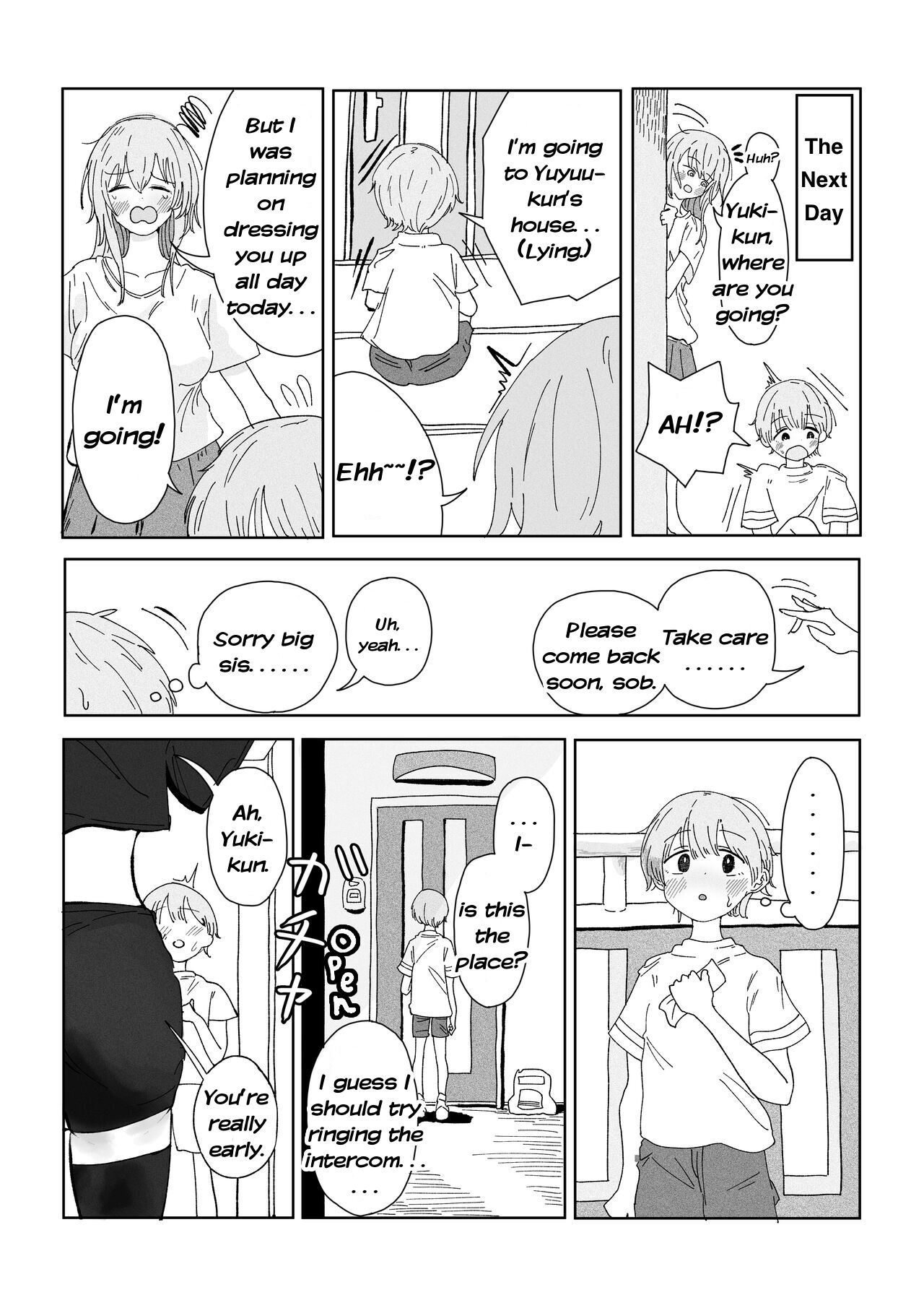 My sister’s friend found out that I was cross-dressing. page 8 full