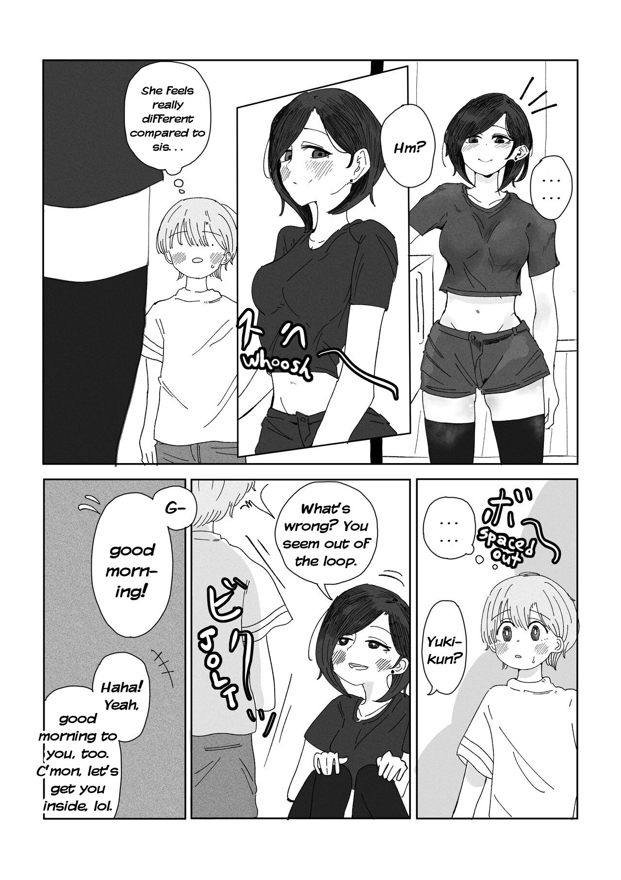 My sister’s friend found out that I was cross-dressing. page 9 full