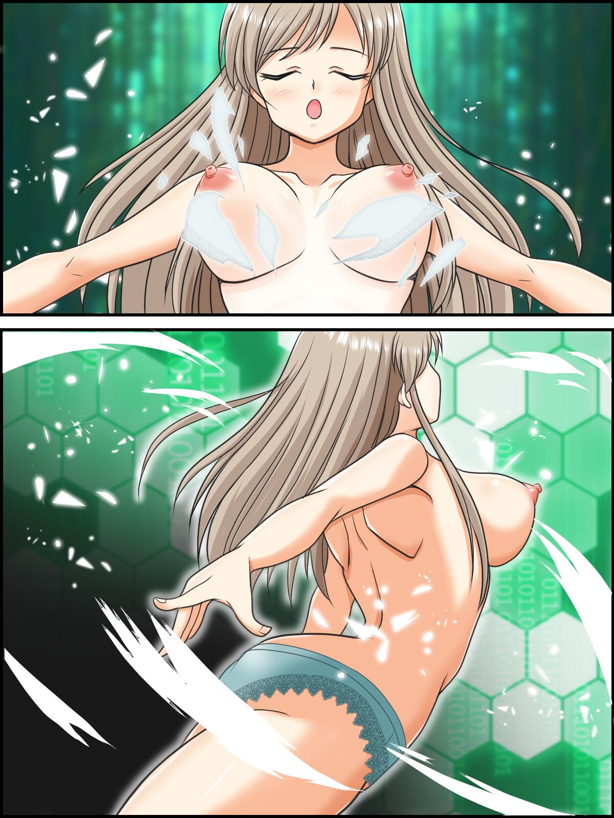 Touma Miku Henshin Scene page 6 full