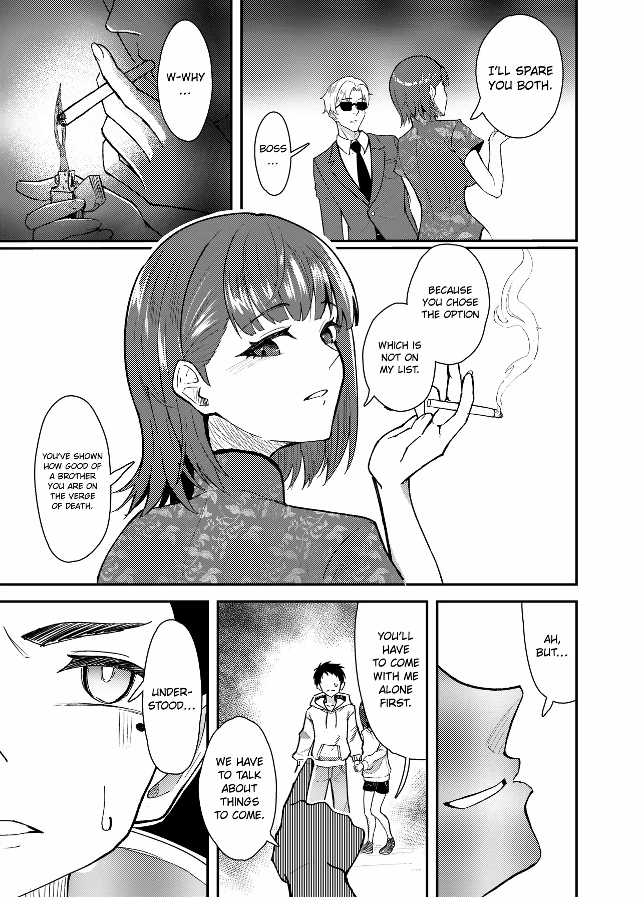 Gokudou no Onee-san to Issho ni Naru Hanashi | A Story About Being Together with a Yakuza Lady page 6 full