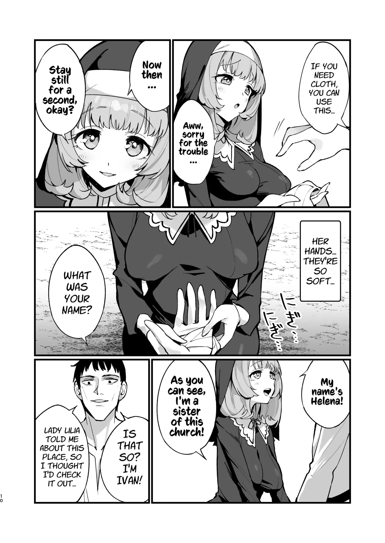 Sister Kanzen Haiboku. ~Muchi na Sister ga honnou de Hatsujo Koubi Surumade~｜A Sister's Absolute Defeat Until an Innocent Nun Enters Heat and Indulges in Passionate Mating Sex page 10 full