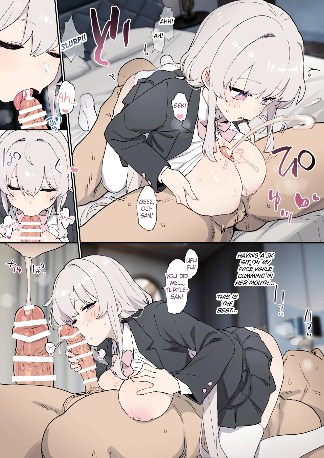 Nishijima-san Blowjob Manga page 4 full