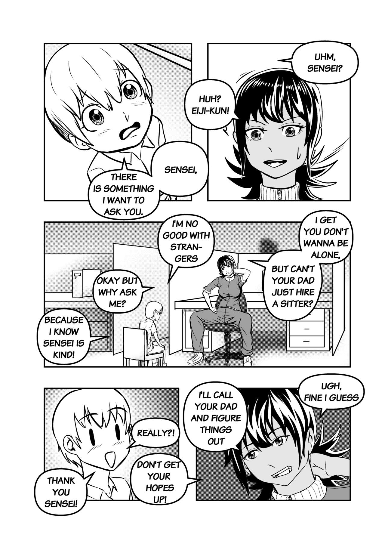 Sensei ga mamaninaru | Teacher becomes my Mommy page 3 full