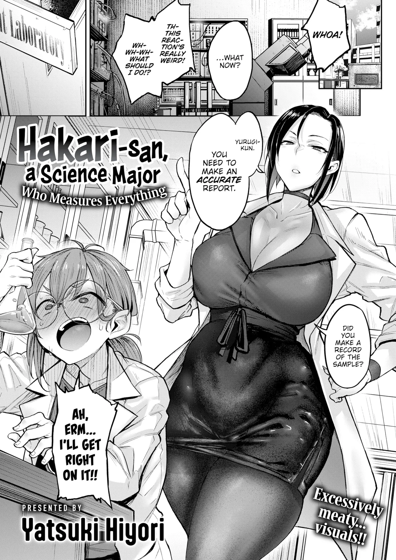 Hakari-san, a Science Major Who Measures Everything page 1 full