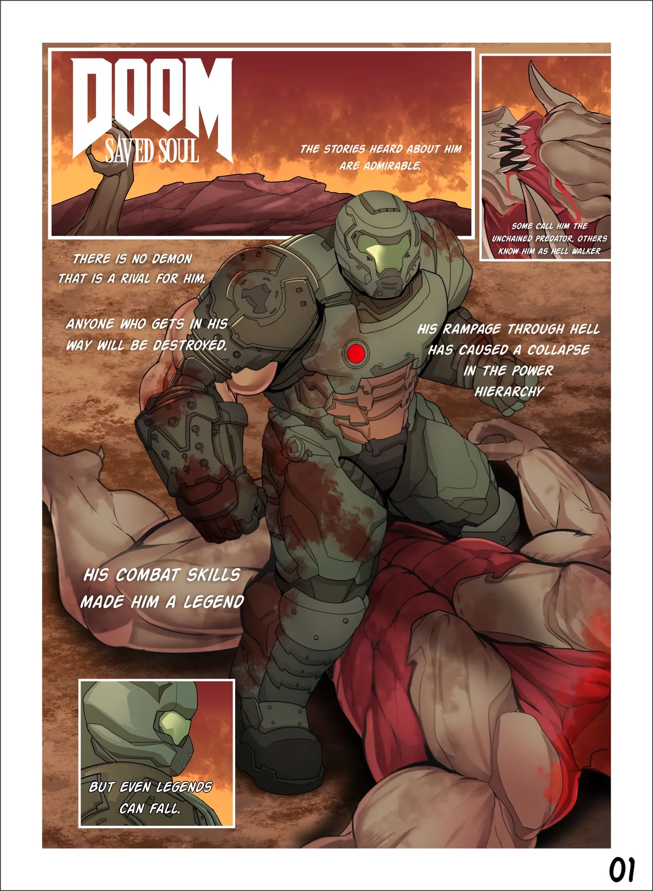 Doom: Saved Soul page 1 full