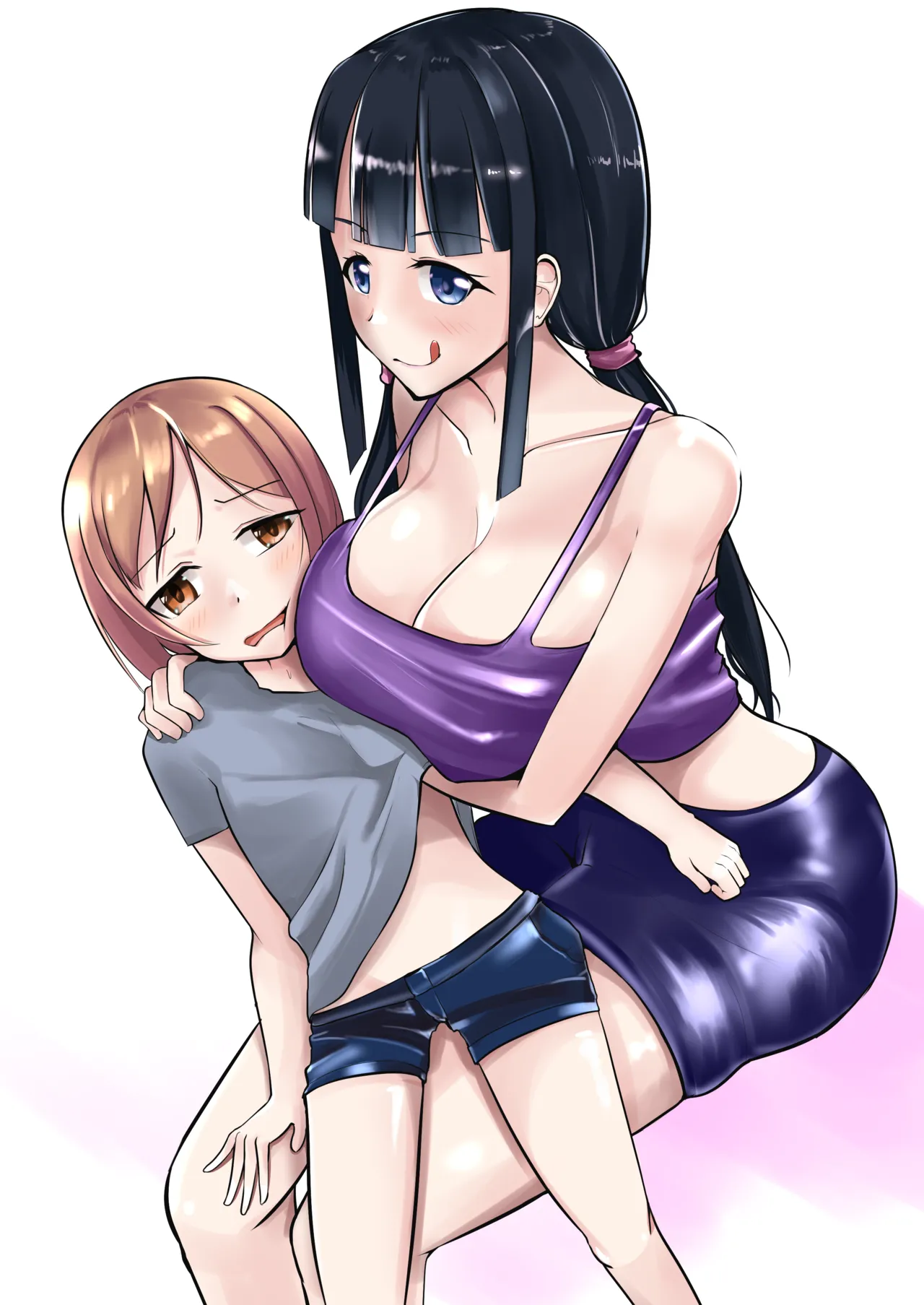 急成長したでっかい妹に女の子にされた兄 page 2 full