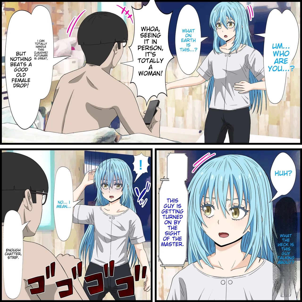 Anime Chara to Sex Dekiru Appli 16, Rimuru Shoukan Hen page 4 full