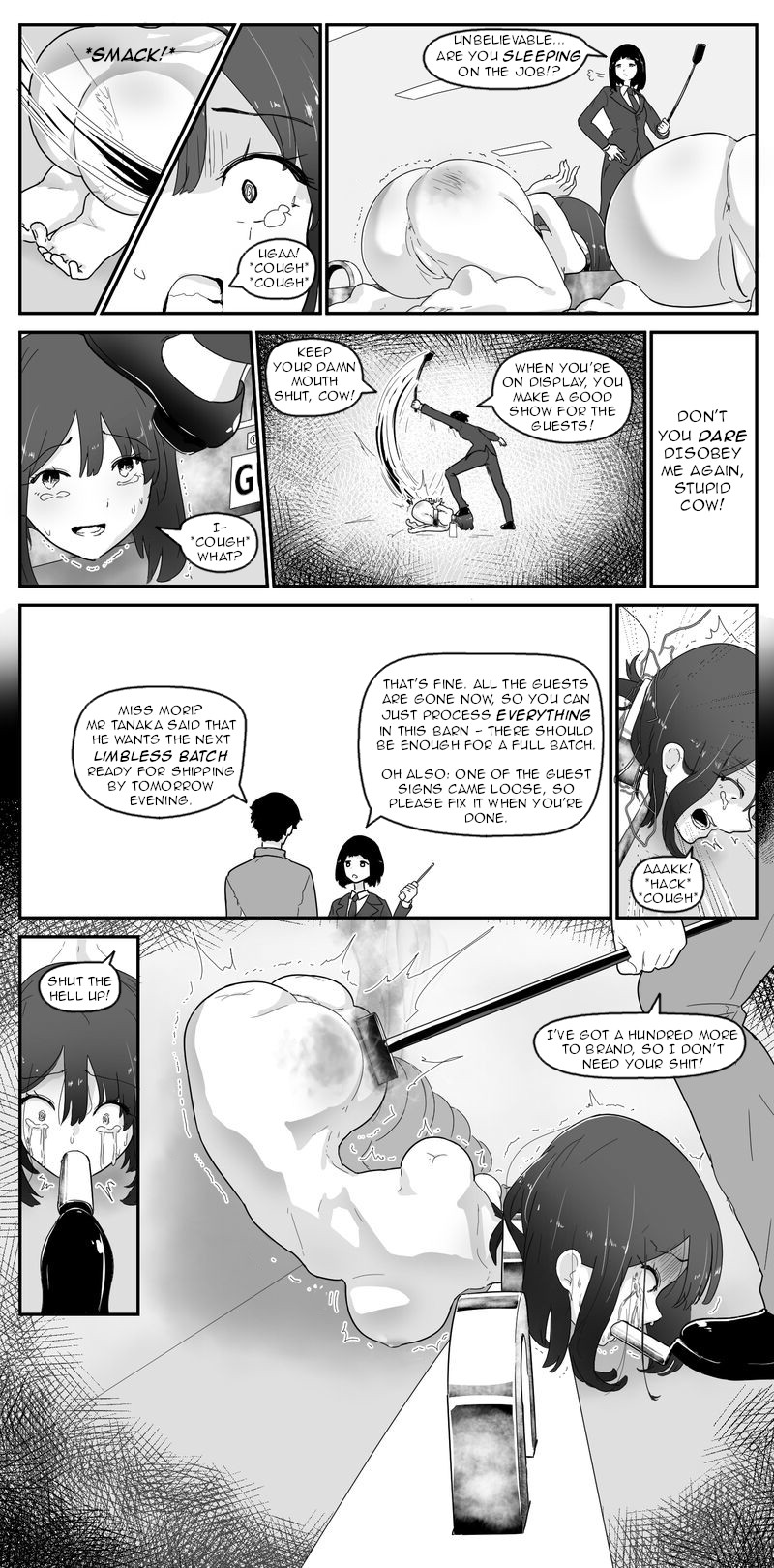 A girl who came to experience humans and animals. I don't want it to hurt page 3 full