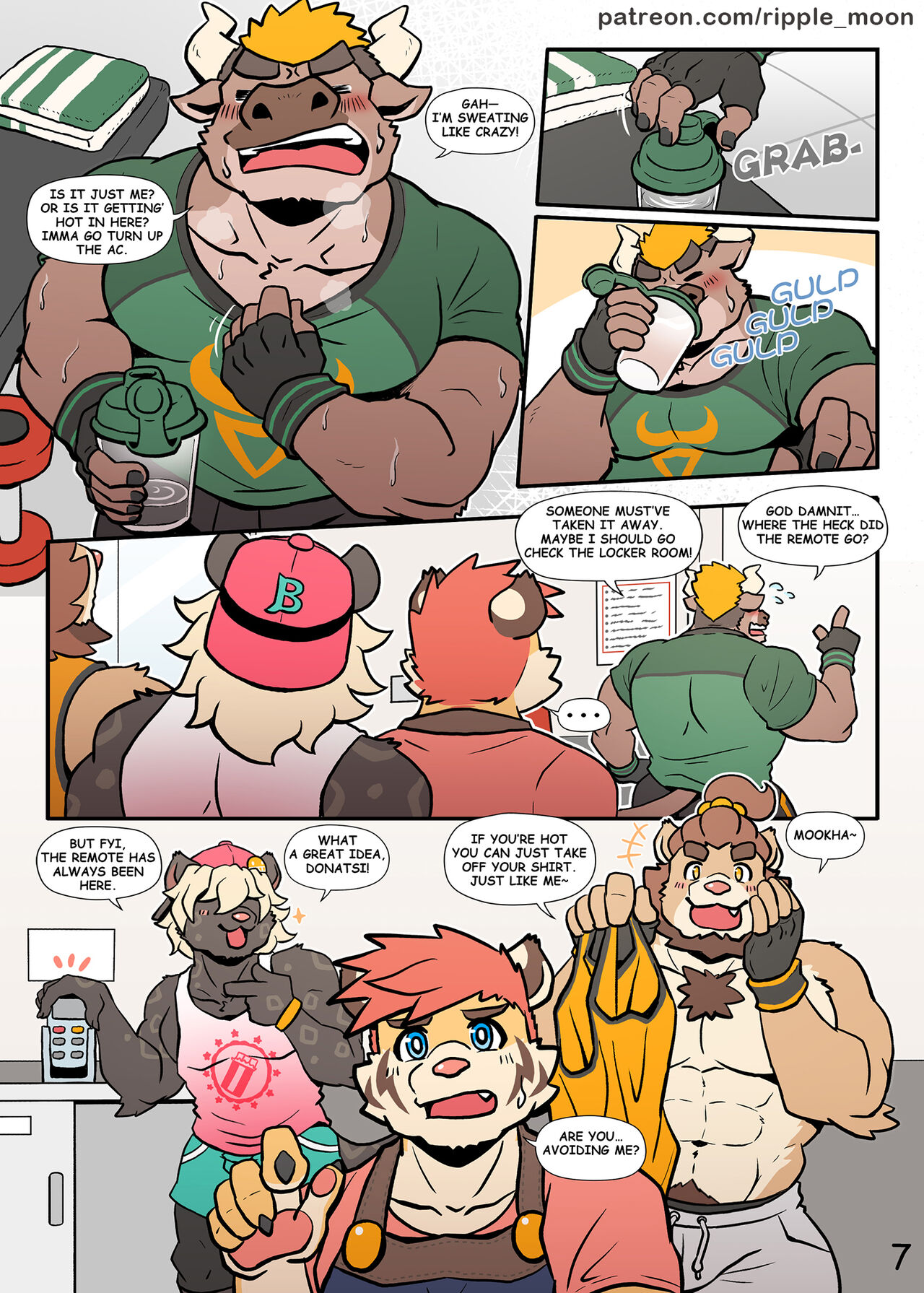 My Milky Roomie 2: Milk Bath page 9 full