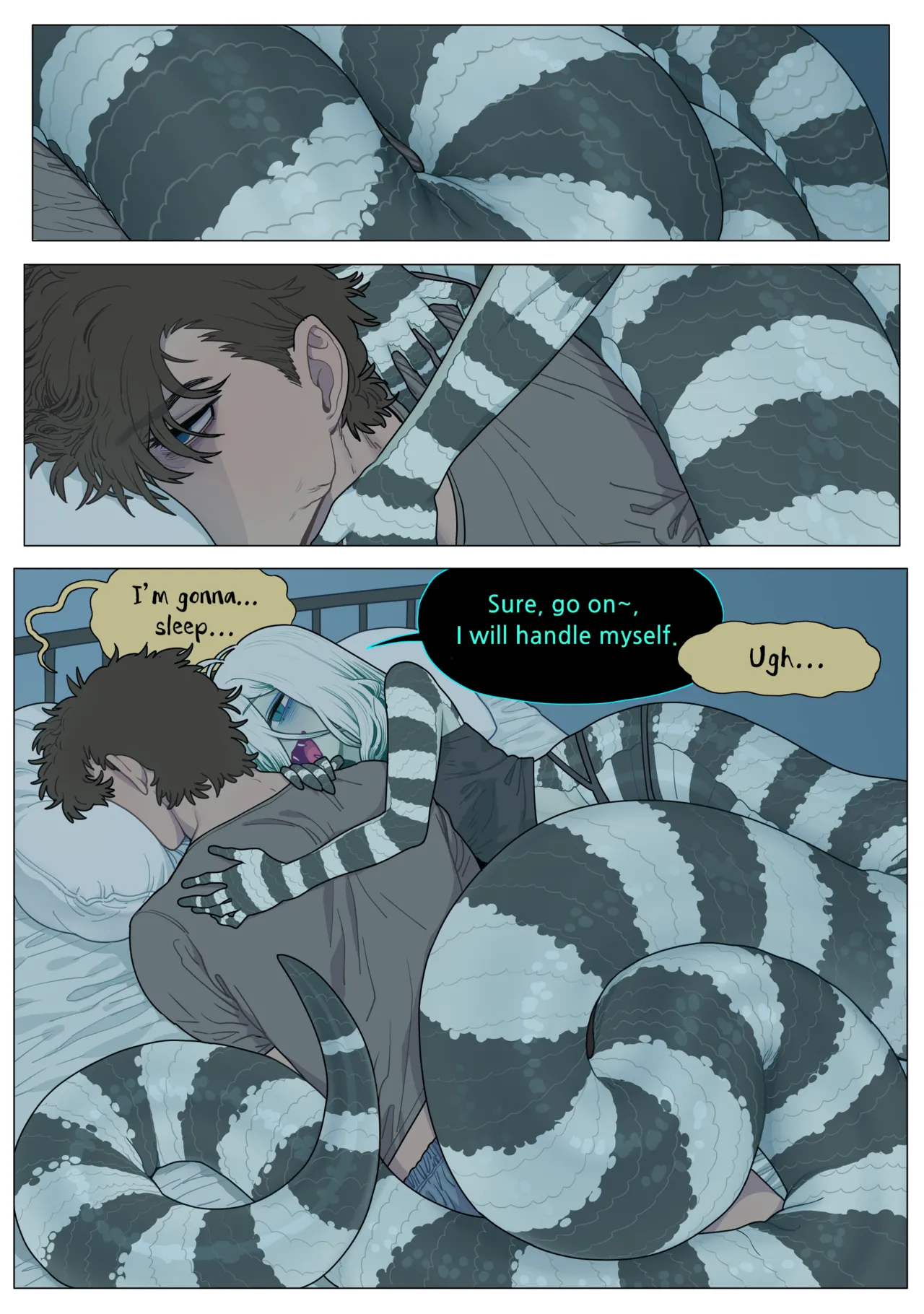 Good Night + Steamy Night page 1 full