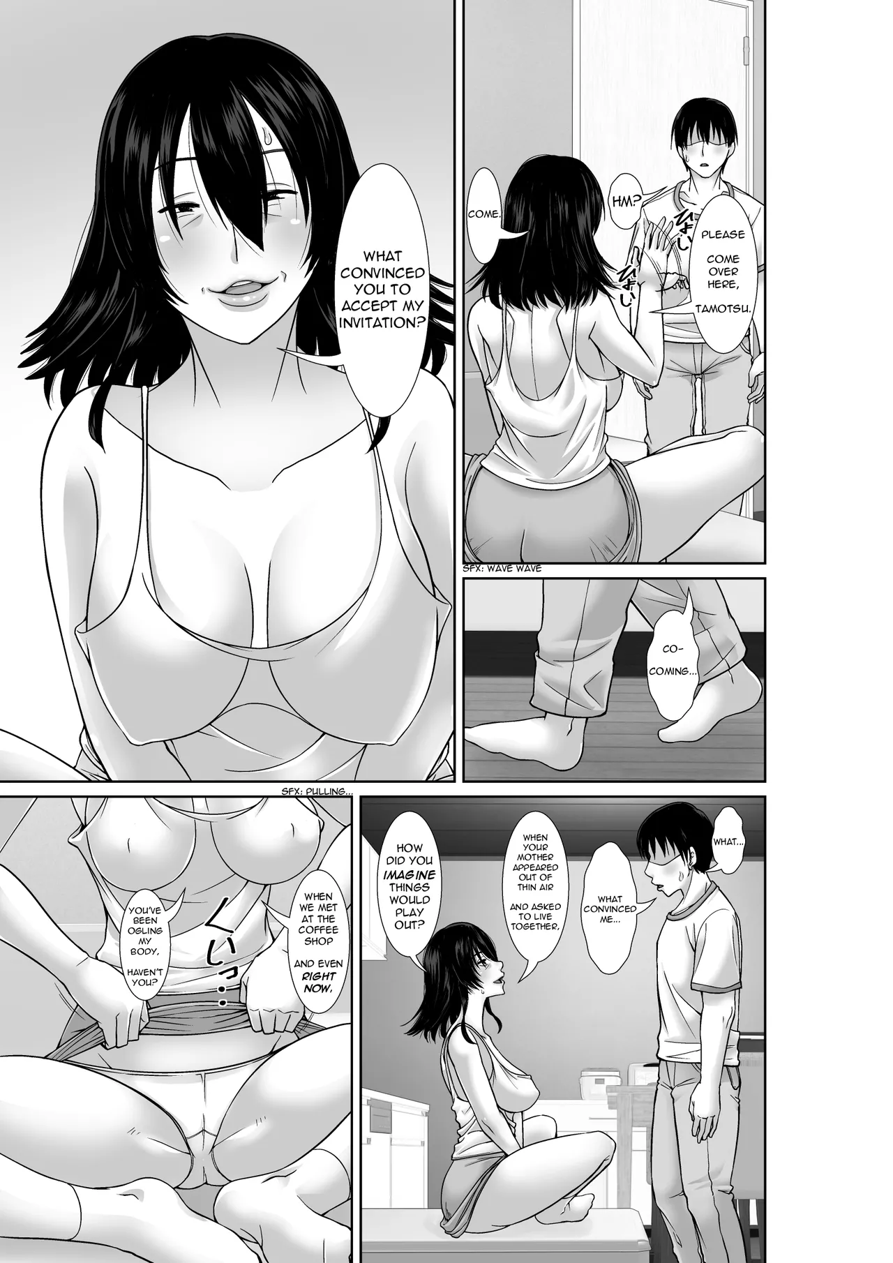 20-nen-buri ni Saikai Shita Haha ga Yuuwaku Shite Kuru | Reappearing After Twenty Years, My Mom Seduces Me page 9 full