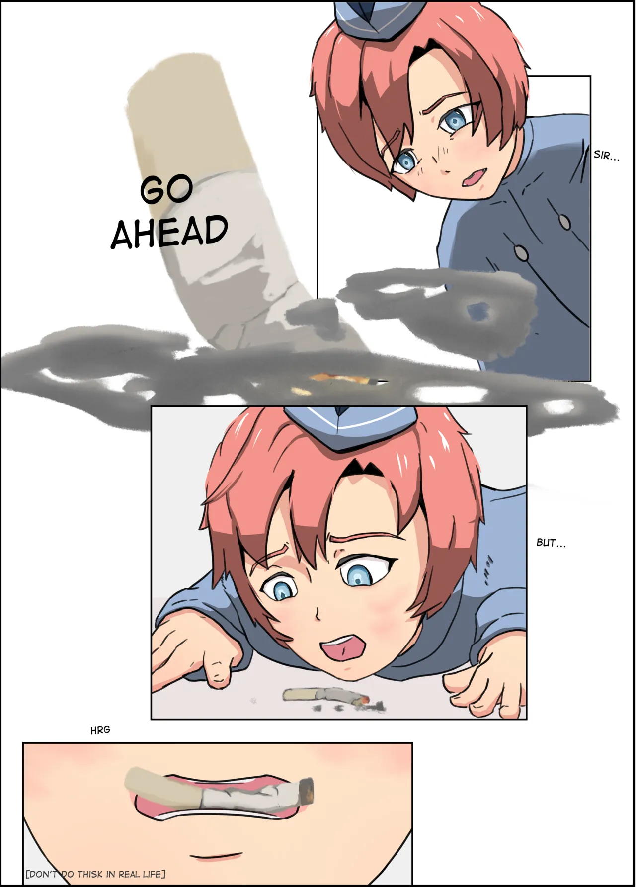 Elliot the flight attendant chapters 1-3 page 6 full