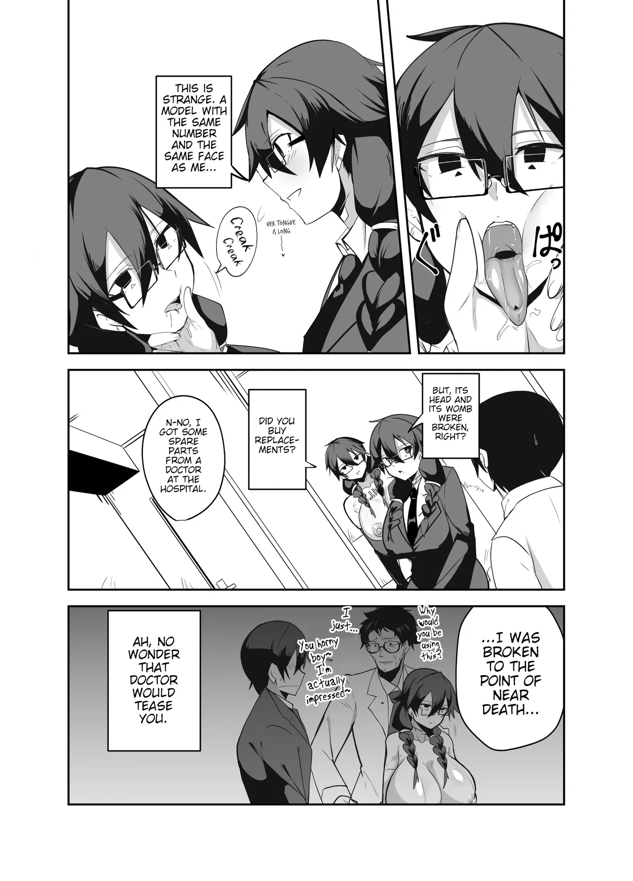A Story About Having Pussy-Onahole Sex With Android Childhood Friends page 6 full