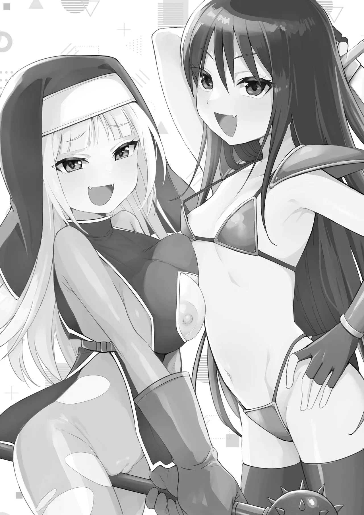 Mesugaki Party to Wakarasare Oji-san | 雌小鬼小队与被调教大叔 page 2 full