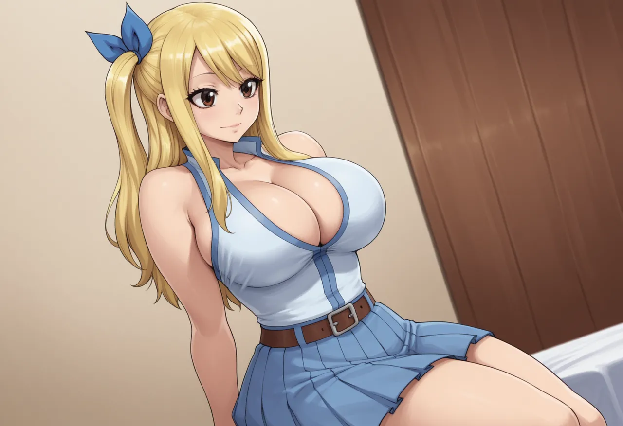 LUCY HEARTFILIA - FAIRY TAIL - 99+ IMAGES kranken ai generated page 1 full