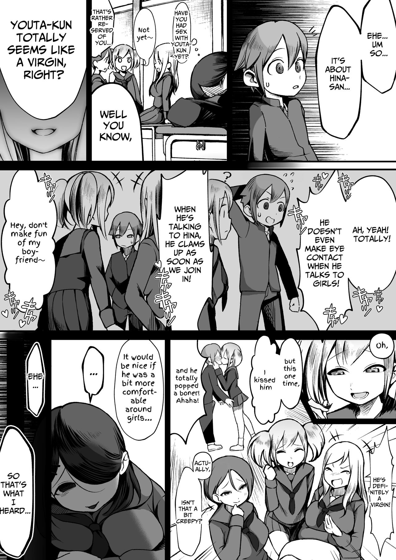 Bakunyuu InCha wa Gyaku NTR ru!! | Busty Introvert Reverse NTR Cucks Me!! page 5 full