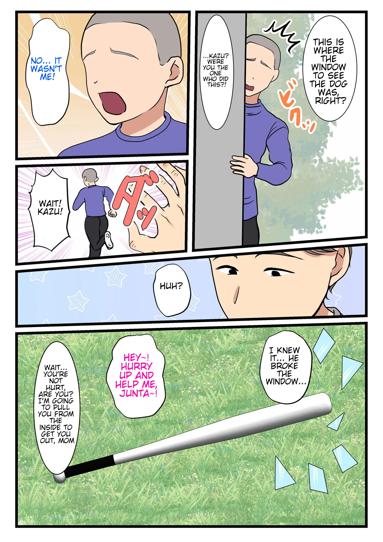 The day my mom got stuck in the wall and couldn't move... page 9 full